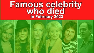 1 minutes ago in USA  // Famous celebrity, died February 2023 //