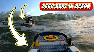 Lego Ships Fight Wave Onslaught (And Fails)
