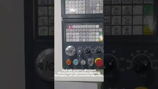 Vertical turning latheVTC50,cnc milling machine process,lathe machine job turning#cutting #shorts