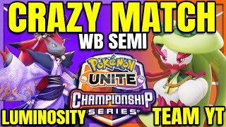 TWO FAN FAVORITES Luminosity vs Team YT - UCS February NA | Pokemon Unite