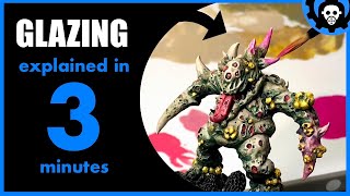 How to GLAZE Miniatures | GLAZING explained in 3 minutes