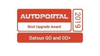 Autoportal Best Upgrade Award 2019 – Datsun GO and GO+