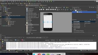 How to create basic user interface in Android Studio