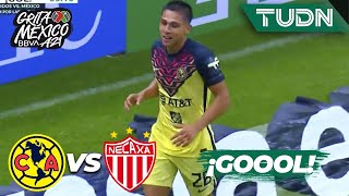 ¡Gol del Ame! ¡Gol de Salvador Reyes! | América 1-0 Necaxa | Grita México BBVA AP2021 - J2 | TUDN