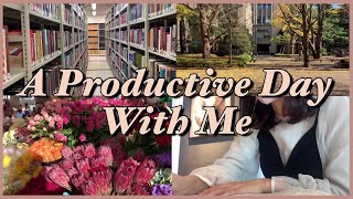 【VLOG】Productive Day With Me | University | 青学生の一日