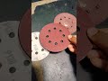 GPT 5 Inches Sanding Disc with Lock Nut for Grinder/Drill with 5 Piece Sandpaper