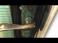 Restoring an $800 brass door handle for client