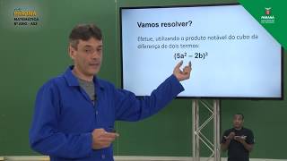 8º Ano | Matemática | Aula 52 - Produtos Notáveis: Cubo da Soma e Cubo da Diferença de Dois Termos