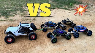 Wltoys 12429 vs Rock Crawler | Wltoys RC Car | RC Rock Crawler