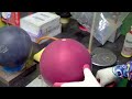 Process of Making Bowling Ball. Robot Mass Production Technology Is Amazing
