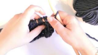 The Fisherman Rib Double Decrease - Third Piece Tutorials