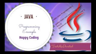 Java Coding Example-Part1: Scanner Class