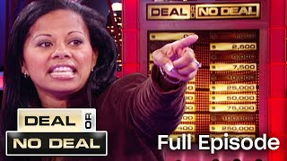 Teacher Angela goes for the Half a Million Dollars | Deal or No Deal with Howie