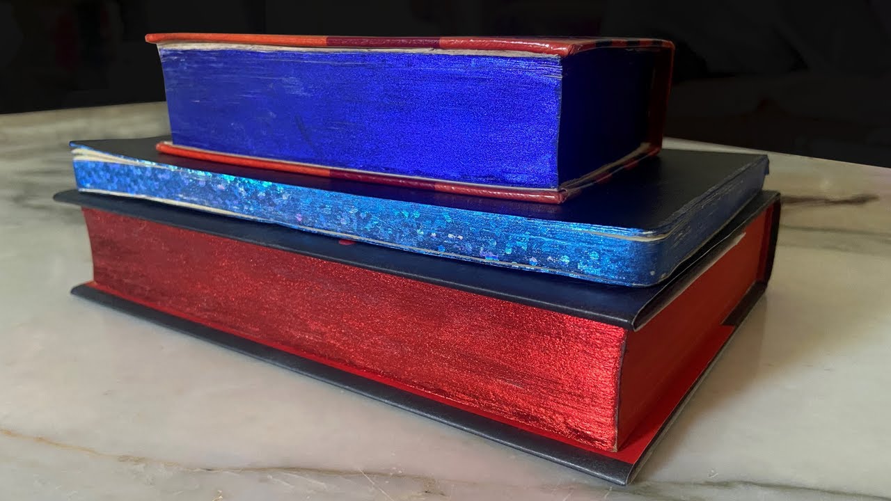 DIY Gilding Book Edges & Answering Questions - YouTube