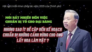 Chỉ đạo quyết liệt của Tổng Bí thư Tô Lâm tại Hội nghị triển khai công tác 2025 của Chính phủ