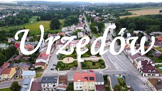 Urzędów z drona DJI 4k - Urzędów z lotu ptaka DJI 4k