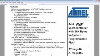 Atmega16 Tutorial 1 - Introduction