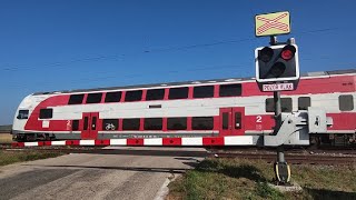 Železniční přejezd Mužla 14.10.2023 / Slovak railroad crossing