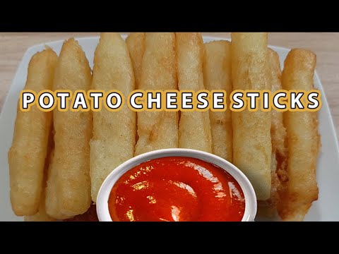 EASY POTATO CHEESE STICKS RECIPE | HOW TO MAKE POTATO CHEESE STICKS ...