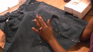 DIY Old Jeans = New Skirt - Freestyle Friday #37