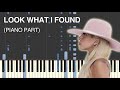 Look What I Found (Lady Gaga) Synthesia Cover (Piano Part)