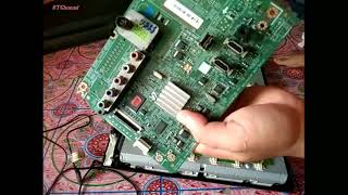 TV LCD Samsung LA32E420E2M Ganti MAINBOARD Baru / Bekas// Fix Nyala kembali//#TVLCD