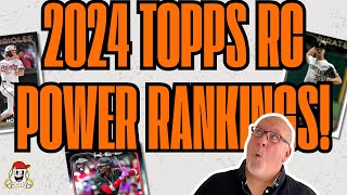 ✨2024 Topps Rookie Card Rankings Top 15 Overall ⚾POWER RANKINGS!⚾✨