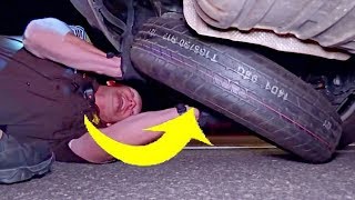 Mechanic Checks Cop’s Tire, Then Spots Green Nest Inside
