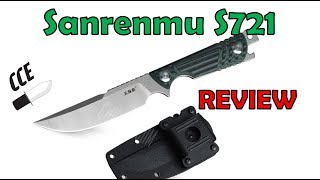 Fixed Blade Friday: REVIEW of the Sanrenmu S721  It's a \