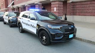 Framingham Police Dept. MA Ford Explorer PIU