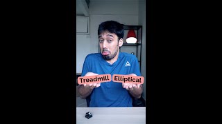 Treadmill vs Elliptical for Cardio #shorts