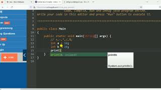 Arithmetic Operators in java @5minutesofcoding
