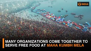 Many organizations come together to serve free food at Maha Kumbh Mela | DD India