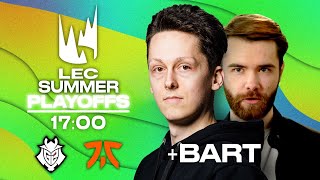 🟢G2 vs FNC BO5 Upper Bracket Final @behaartmitbart🟢#WATCHLEC