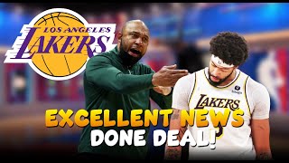 URGENT! THE FANS WERE SURPRISED! LAKERS NEWS