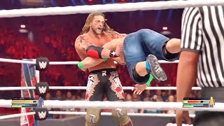 John Cena Vs. Edge Fight || Royal Rumble || Janna Gaming