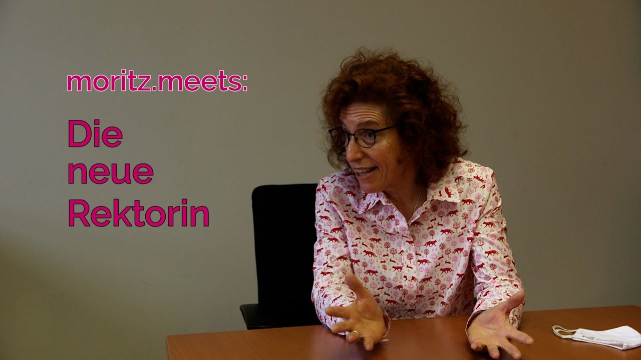Moritz Meets Die Neue Rektorin Frau Prof Dr Riedel Youtube