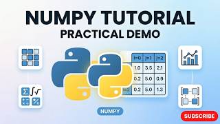 Complete NumPy Tutorial in Python 🚀 | Basics to Advanced with Practical Examples