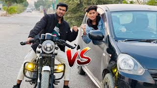 MY NEW BIKE 😎 VS VAMPIRE ‘S OLD CAR 😬 | Race Kon Jeeta ?