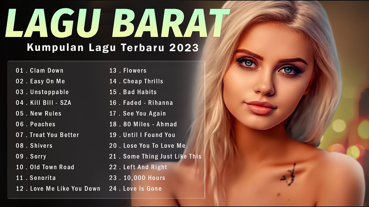 Lagu Barat Enak Didengar Pagi Hari 2023 | Trending Songs 2023 Spotify ...