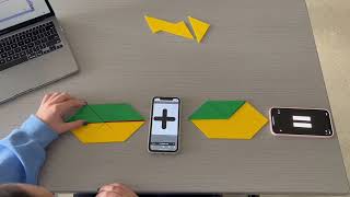 Pattern Blocks Demo Addition Problem