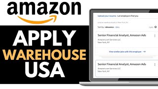 How to Apply Amazon Warehouse Jobs in USA 2025 (Right Way)
