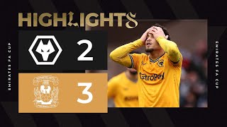 FA Cup heartbreak | Wolves 2-3 Coventry City | Highlights