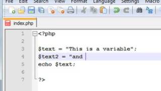 PHP Tutorial - Echo Function