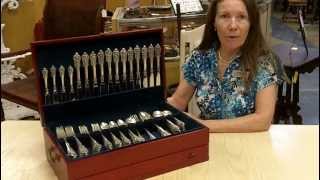 Wallace Grande Baroque Sterling Silver Flatware Set