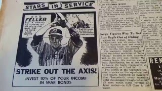 War II 1943 Service Parade Miami Herald Military Newspaper