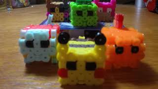 3-D perler bead Pokémon