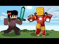 IRON MAN Speedrunner VS Hunter in Minecraft