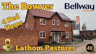 The Bowyer - Bellway Homes : Full House Tour of 4-Bed Home at Lathom Pastures, Lancashire, UK