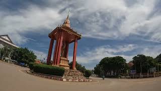 Cambodia Trip 2023, ចូលក្រុងសិរីសោភ័ណ ភ័យចង់ដាច់ខ្យល់ បើលេងបើកបរបែបនេះអី